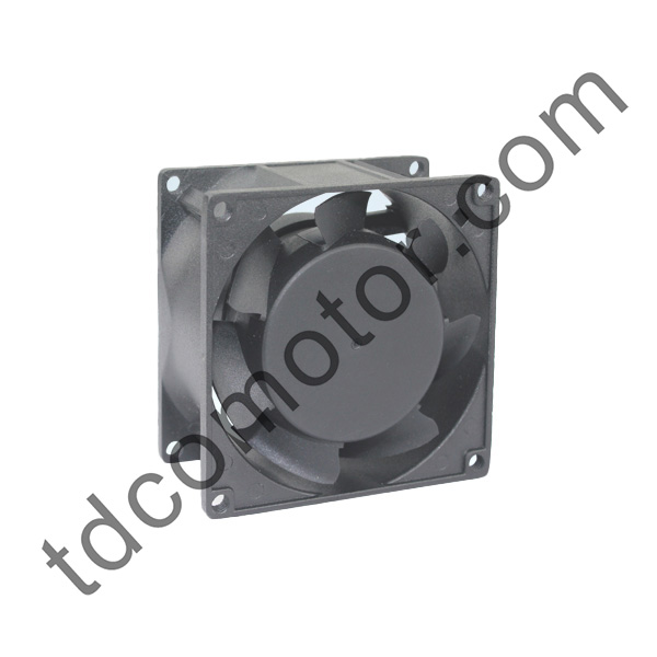 AC axiale ventilator 80x80x38 YZ-8038 glijlager kogellager